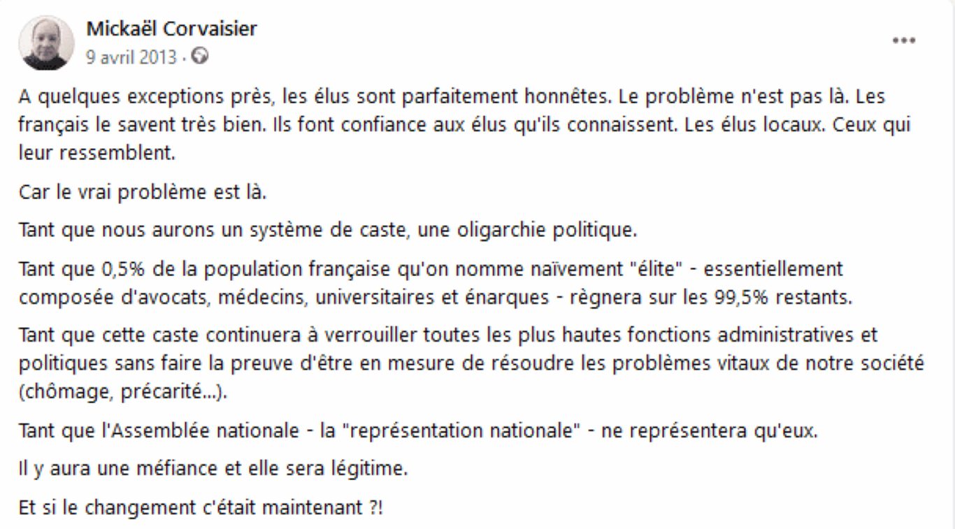 La Caste contre les élus locaux