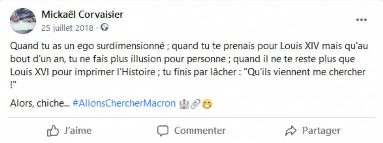 Allons chercher Macron