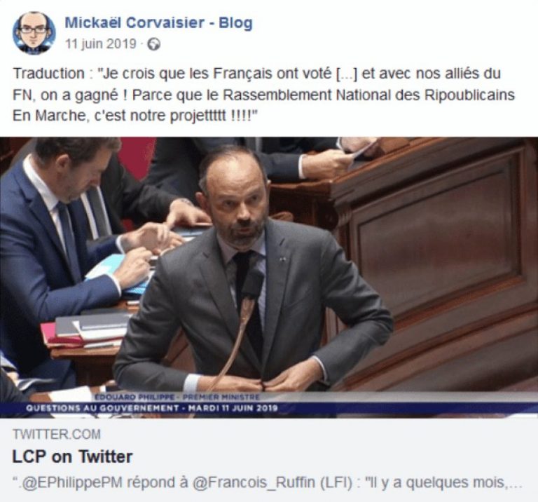 Victoire du RN-LREM aux Européennes