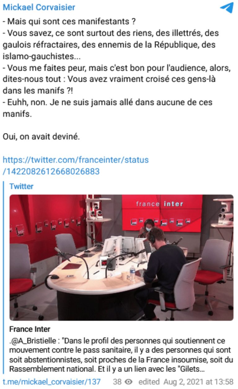 Mais qui sont ces manifestants ?